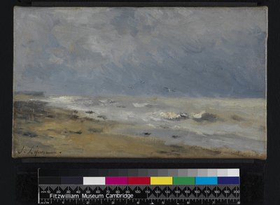 ساحل نورماندي بواسطة ستانيسلاس فيكتور إدوارد لبين